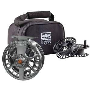 Waterworks Lamson Liquid Fly Fishing Reel and Spare Spool Set