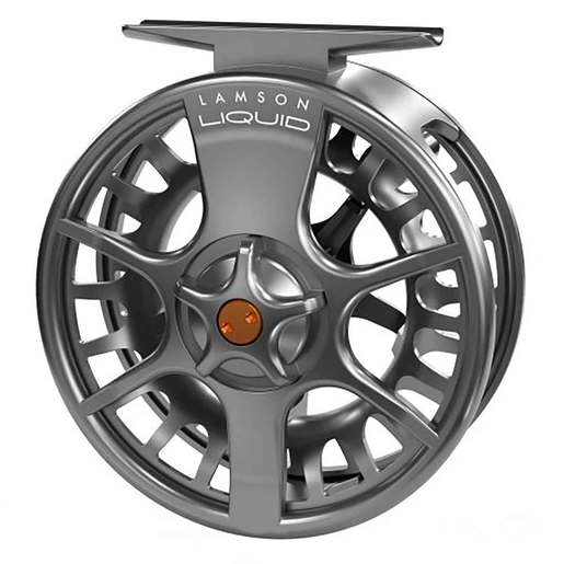 Waterworks Lamson Liquid Fly Fishing Reel - Smoke Large