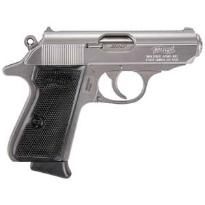 Walther PPK/S 380 Auto (ACP) 3.3in Stainless Pistol - 7+1 Rounds