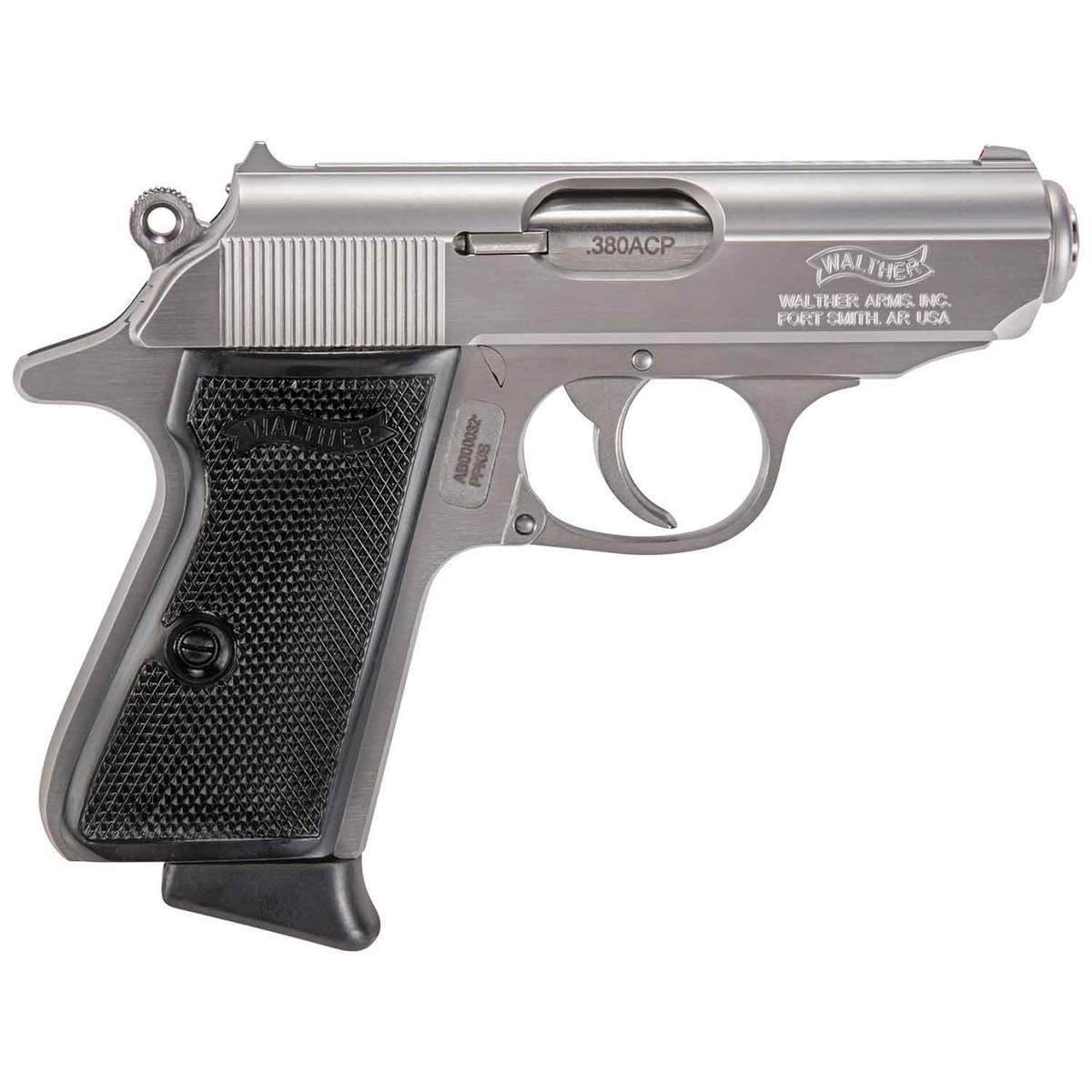 Wather Ppk S 380 Auto Acp 3 3in Stainless Pistol 7 1 Rounds Sportsman S Warehouse