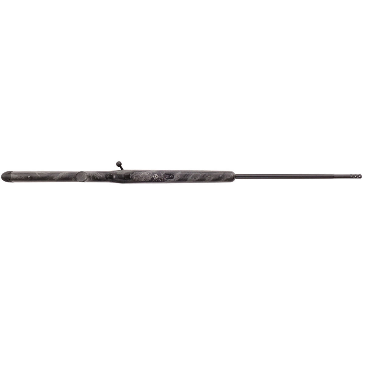 Weatherby Mark V Backcountry Ti Graphite Black Left Hand Bolt Action Rifle - 6.5-300 Weatherby Magnum - 24in - Carbon Fiber With Gray Sponge Patterns Weatherby Mark V Backcountry Ti Graphite Black Left Hand Bolt Action Rifle - 6.5-300 Weatherby Magnum - 24in - Carbon Fiber With Gray Sponge Patterns