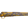 Weatherby Mark V Cowpoke Edition Brown/Gold/White Bolt Action Rifle -  6.5-300 Weatherby Magnum - 26in - Brown/Gold/White