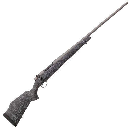 Weatherby Mark V Weathermark Tac Gray Bolt Action Rifle - 6.5-300 Weatherby Magnum - 26in - Black With Gray Webbing image