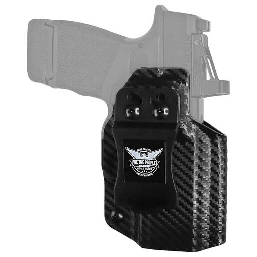We The People Holsters Springfield Hellcat Pro Inside the Waistband Right Hand Holster - Carbon Fiber - We The People Holsters