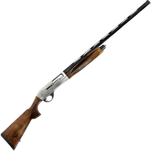 Weatherby 18I Deluxe 12 Gauge 3in Blued Semi Automatic Shotgun – 28in – Silver Aluminum Alloy