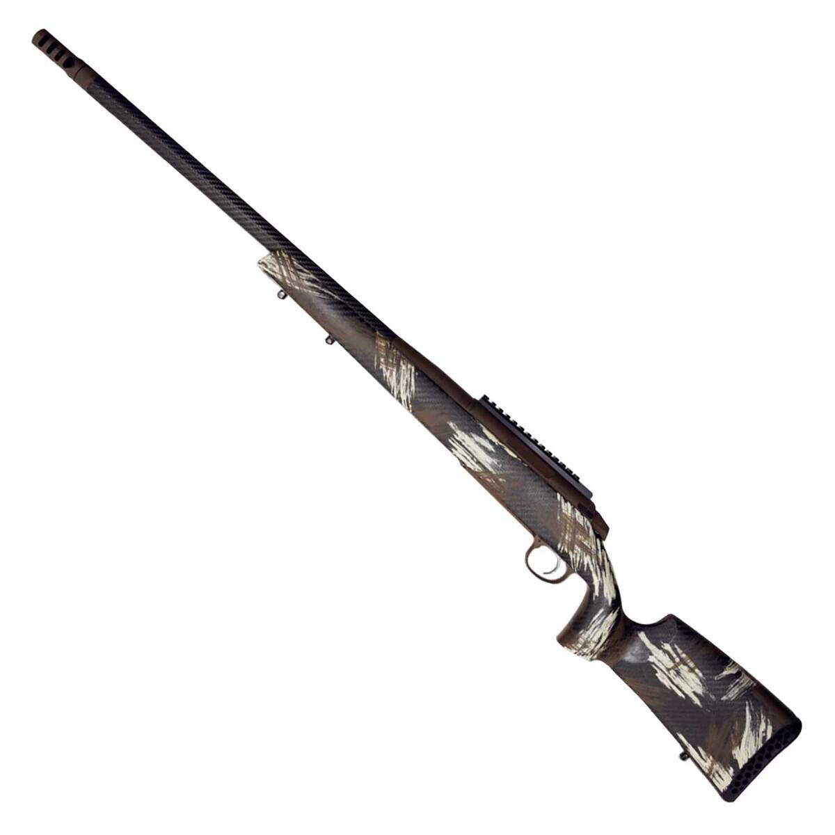 Weatherby 307 Alpine CT 7mm PRC Chocolate Brown Cerakote Bolt Action Rifle - 24in - Camo Weatherby 307 Alpine CT 7mm PRC Chocolate Brown Cerakote Bolt Action Rifle - 24in - Camo