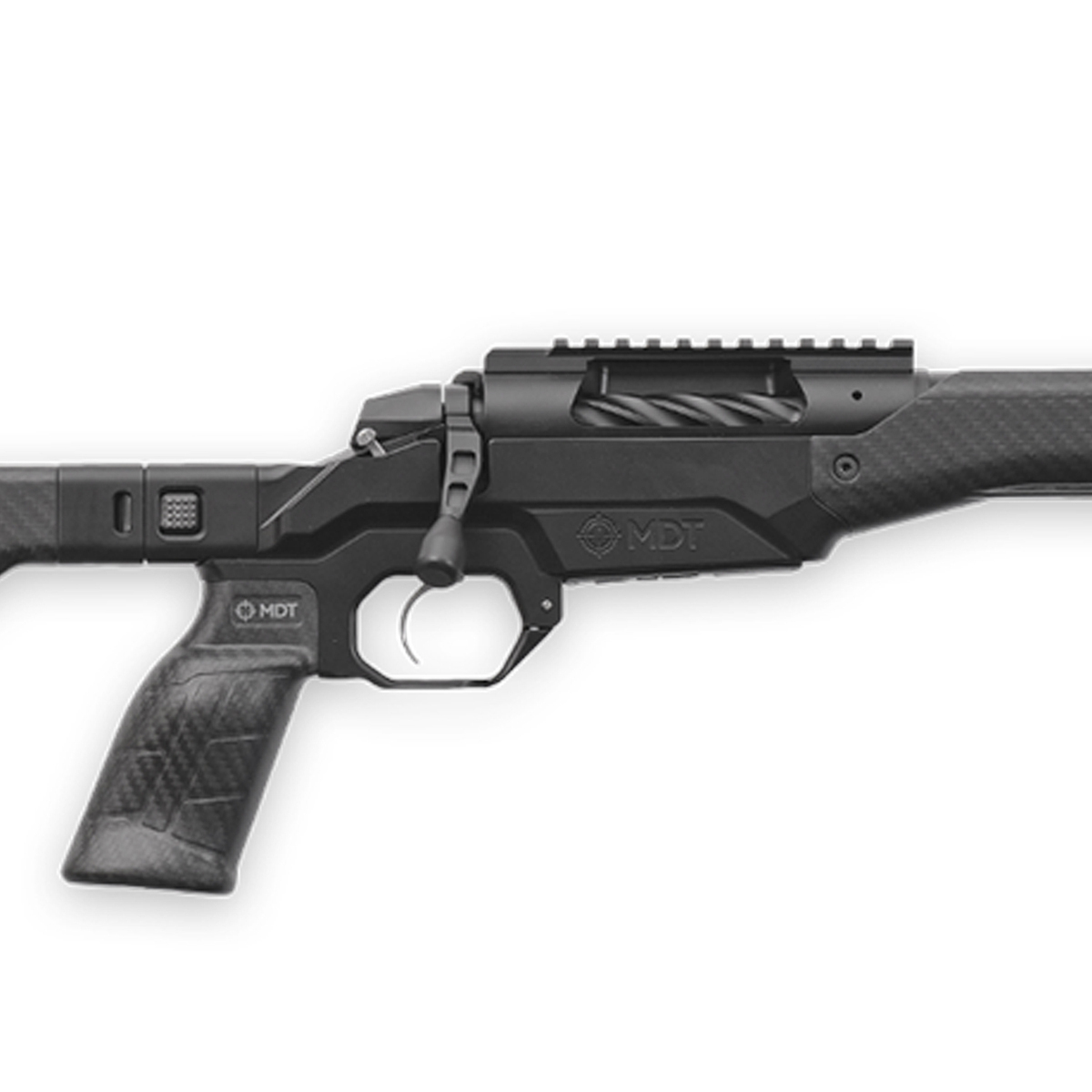 Weatherby 307 Alpine MDT 7mm PRC Black Cerakote Bolt Action Rifle - 24in - Black Weatherby 307 Alpine MDT 7mm PRC Black Cerakote Bolt Action Rifle - 24in - Black