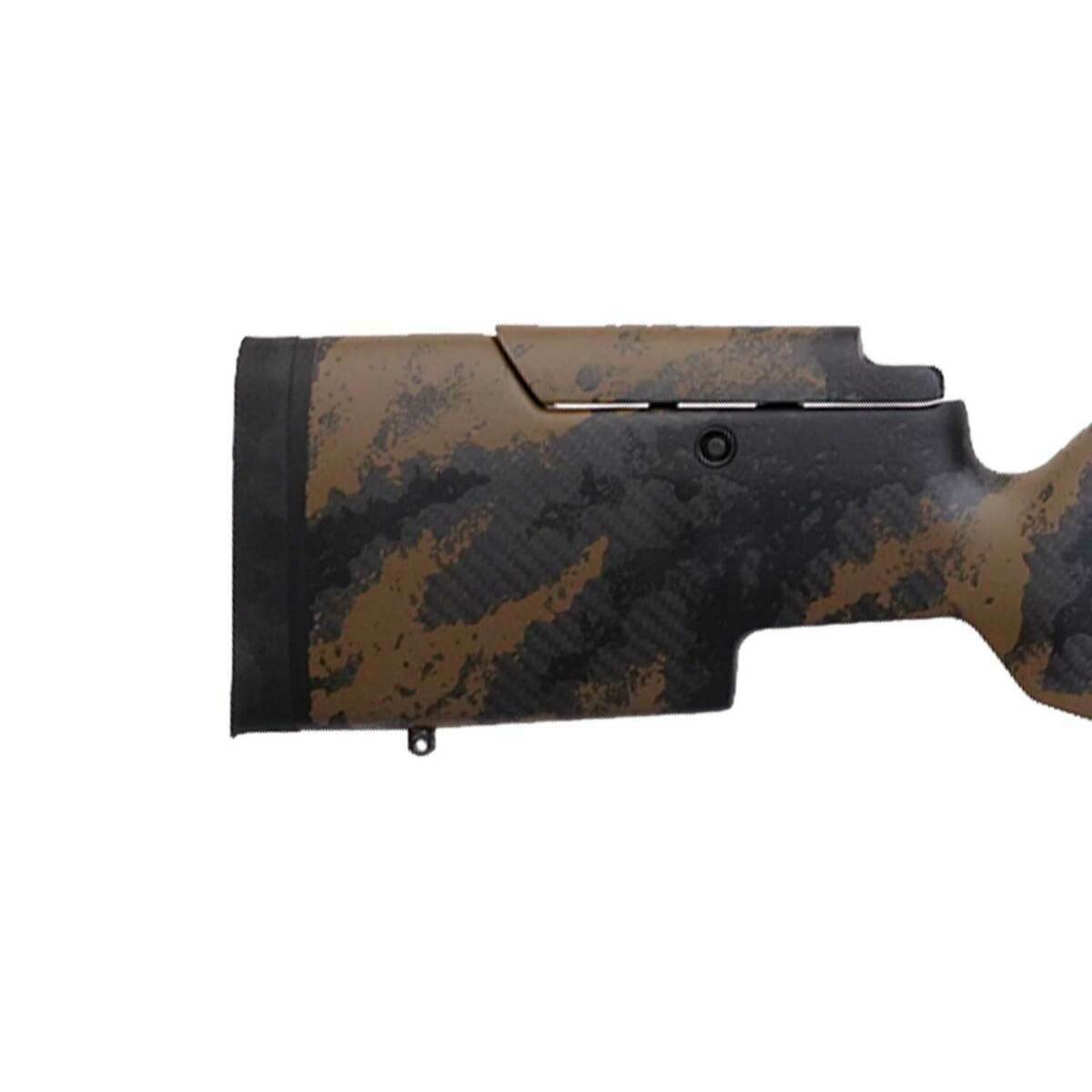 Weatherby Mark V Accumark Elite Coyote Tan Bolt Action Rifle - 300 Weatherby Magnum - Carbon Fiber w / Brown Sponge Patterns Weatherby Mark V Accumark Elite Coyote Tan Bolt Action Rifle - 300 Weatherby Magnum - Carbon Fiber w / Brown Sponge Patterns