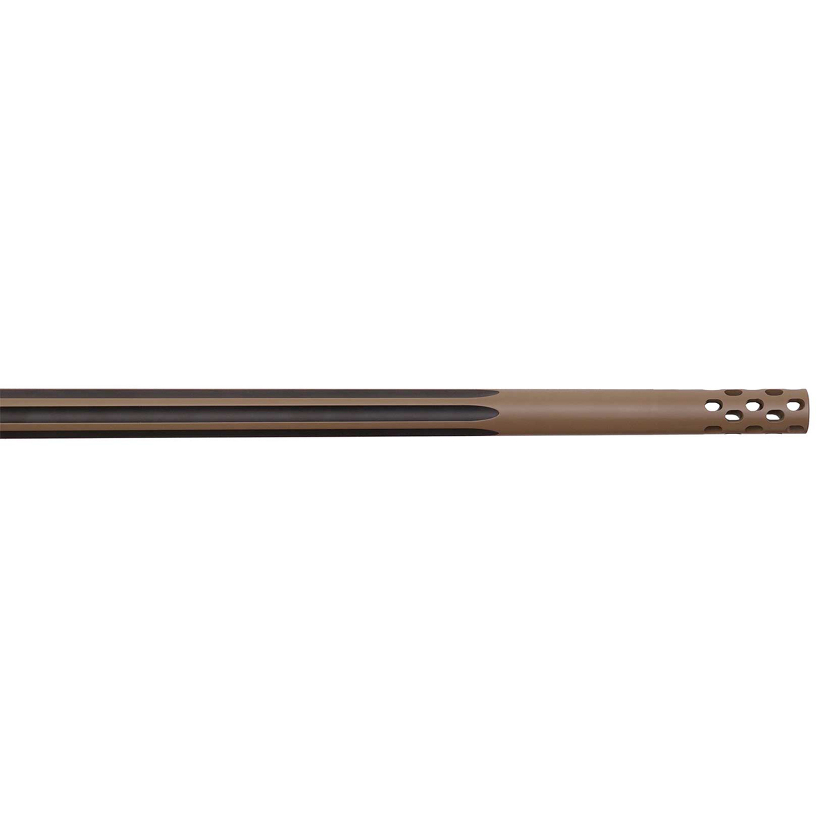 Weatherby Mark V Accumark Elite Coyote Tan Elite Cerakote Left Hand Bolt Action Rifle - 257 Weatherby Magnum - 26in - Carbon Fiber w / Brown Sponge Patterns Weatherby Mark V Accumark Elite Coyote Tan Elite Cerakote Left Hand Bolt Action Rifle - 257 Weatherby Magnum - 26in - Carbon Fiber w / Brown Sponge Patterns