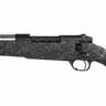 Weatherby Mark V Accumark Graphite Black Cerakote Left Hand Bolt Action Rifle - 300 Weatherby Magnum - 26in - Black w/ Gray Webbing