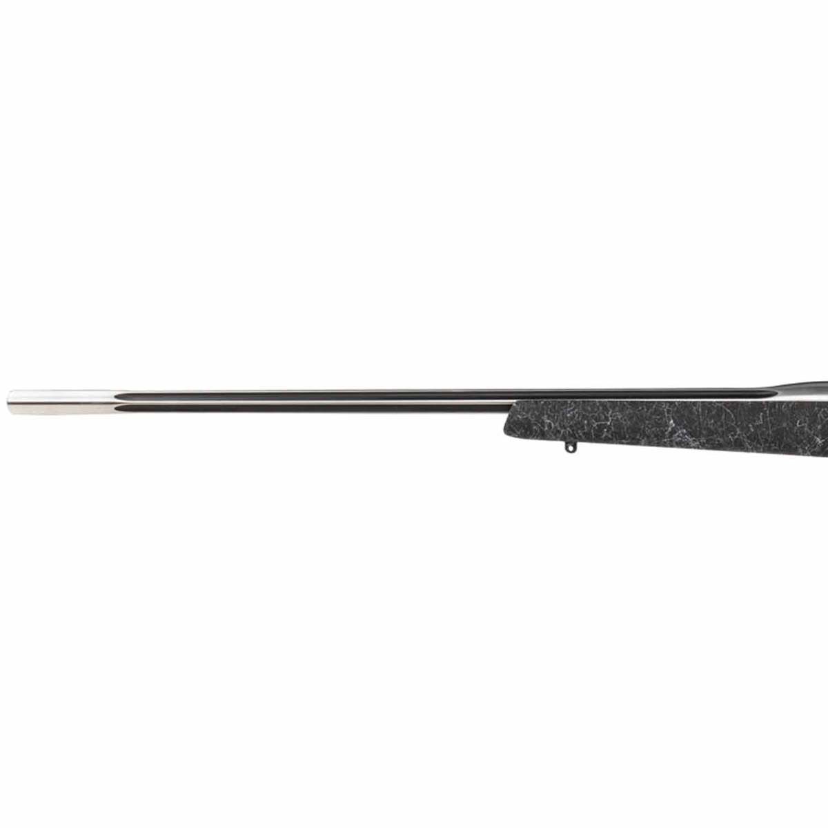 Weatherby Mark V Accumark Graphite Black Cerakote Left Hand Bolt Action Rifle - 300 Weatherby Magnum - 26in - Black w/ Gray Webbing Weatherby Mark V Accumark Graphite Black Cerakote Left Hand Bolt Action Rifle - 300 Weatherby Magnum - 26in - Black w/ Gray Webbing