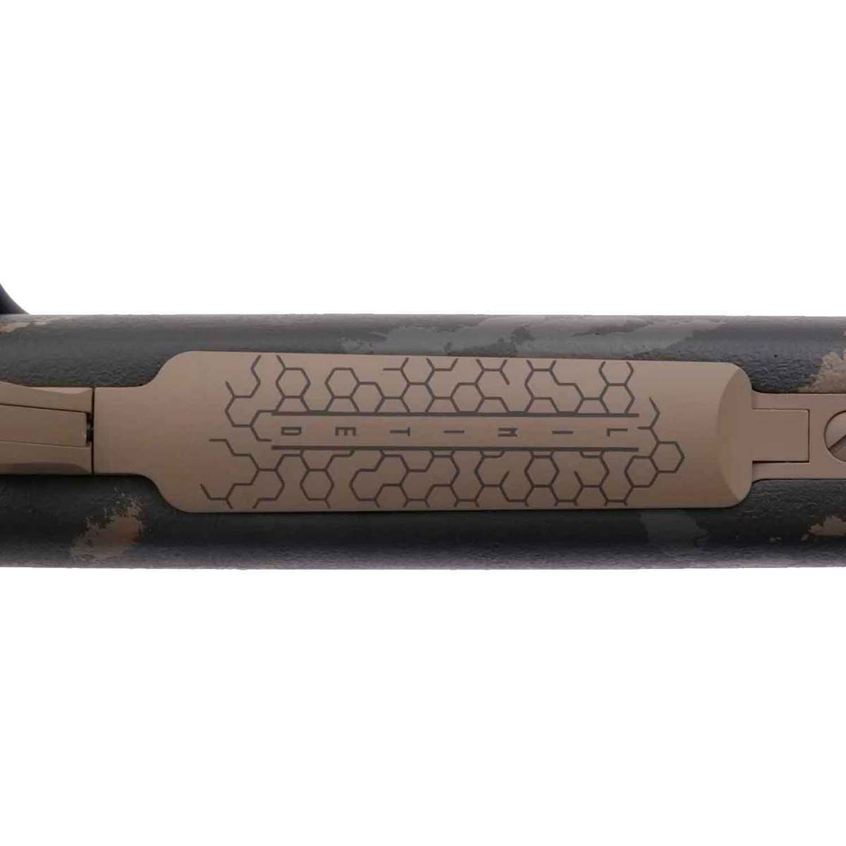 Weatherby Mark V Accumark Limited Graphite Black Bolt Action Rifle - 257 Weatherby Magnum - Black with Flat Dark Earth Sponge Weatherby Mark V Accumark Limited Graphite Black Bolt Action Rifle - 257 Weatherby Magnum - Black with Flat Dark Earth Sponge