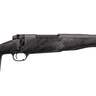 Weatherby Mark V Accumark Pro Tungsten Grey Cerakote Left Hand Bolt Action Rifle - 300 Weatherby Magnum - 26in - Carbon Fiber w/ Grey Sponge Patterns