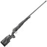 Weatherby Mark V Accumark Pro Left Hand Tungsten Gray Bolt Action Rifle - 300 Weatherby Magnum - 26in - Carbon Fiber w / Gray Sponge Patterns