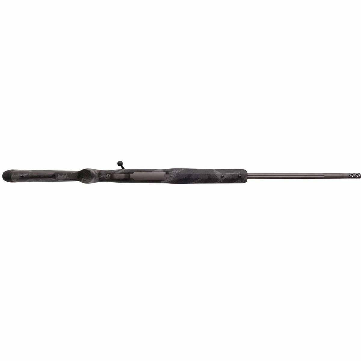 Weatherby Mark V Accumark Pro Tungsten Gray Bolt Action Rifle - 30-378 Weatherby Magnum - Carbon Fiber w / Gray Sponge Patterns Weatherby Mark V Accumark Pro Tungsten Gray Bolt Action Rifle - 30-378 Weatherby Magnum - Carbon Fiber w / Gray Sponge Patterns