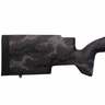 Weatherby Mark V Accumark Pro Tungsten Gray Bolt Action Rifle - 6.5-300 Weatherby Magnum - Gray Sponge Pattern Accents