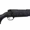 Weatherby Mark V Accumark 338-378 Weatherby Magnum Graphite Black Cerakote Bolt Action Rifle - 26in - Black w / Gray Webbing