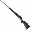 Weatherby Mark V Accumark Bolt Action Rifle - 338 Lapua Magnum - Black w / Gray Webbing