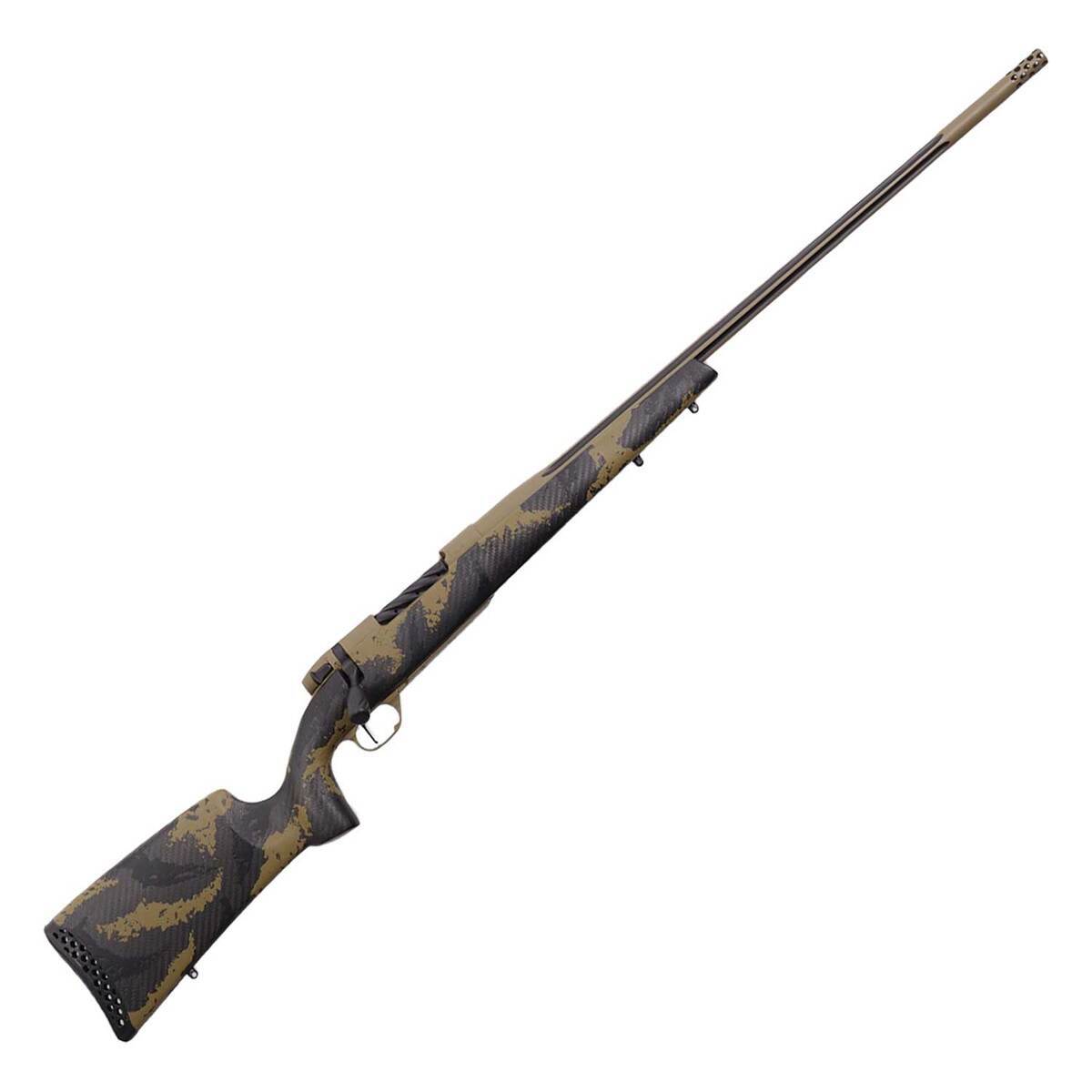 Weatherby Mark V Apex Coyote Tan Cerakote Bolt Action Rifle - 240 Weatherby Magnum - 24in - Camo Weatherby Mark V Apex Coyote Tan Cerakote Bolt Action Rifle - 240 Weatherby Magnum - 24in - Camo