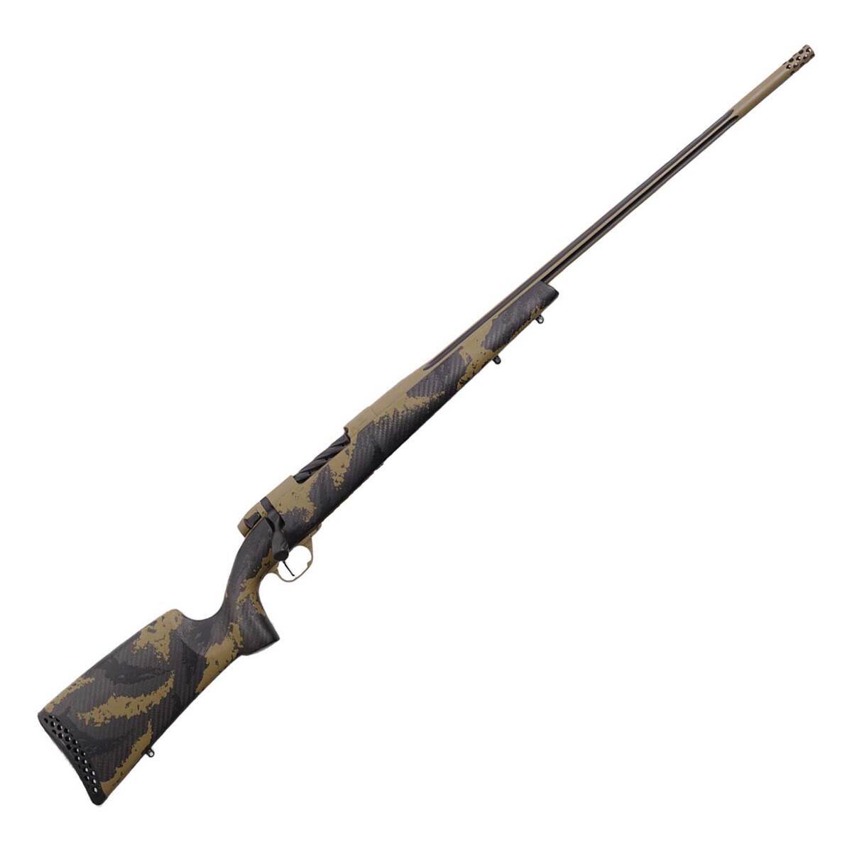 Weatherby Mark V Apex Coyote Tan Cerakote Bolt Action Rifle - 270 Weatherby Magnum - 28in - Camo Weatherby Mark V Apex Coyote Tan Cerakote Bolt Action Rifle - 270 Weatherby Magnum - 28in - Camo