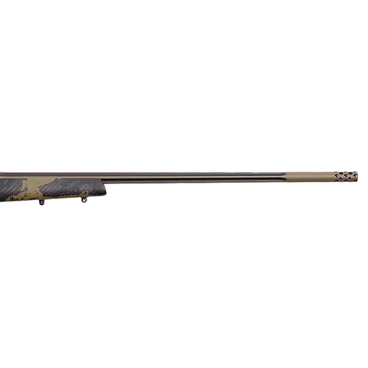 Weatherby Mark V Apex Coyote Tan Cerakote Bolt Action Rifle - 270 Weatherby Magnum - 28in - Camo Weatherby Mark V Apex Coyote Tan Cerakote Bolt Action Rifle - 270 Weatherby Magnum - 28in - Camo