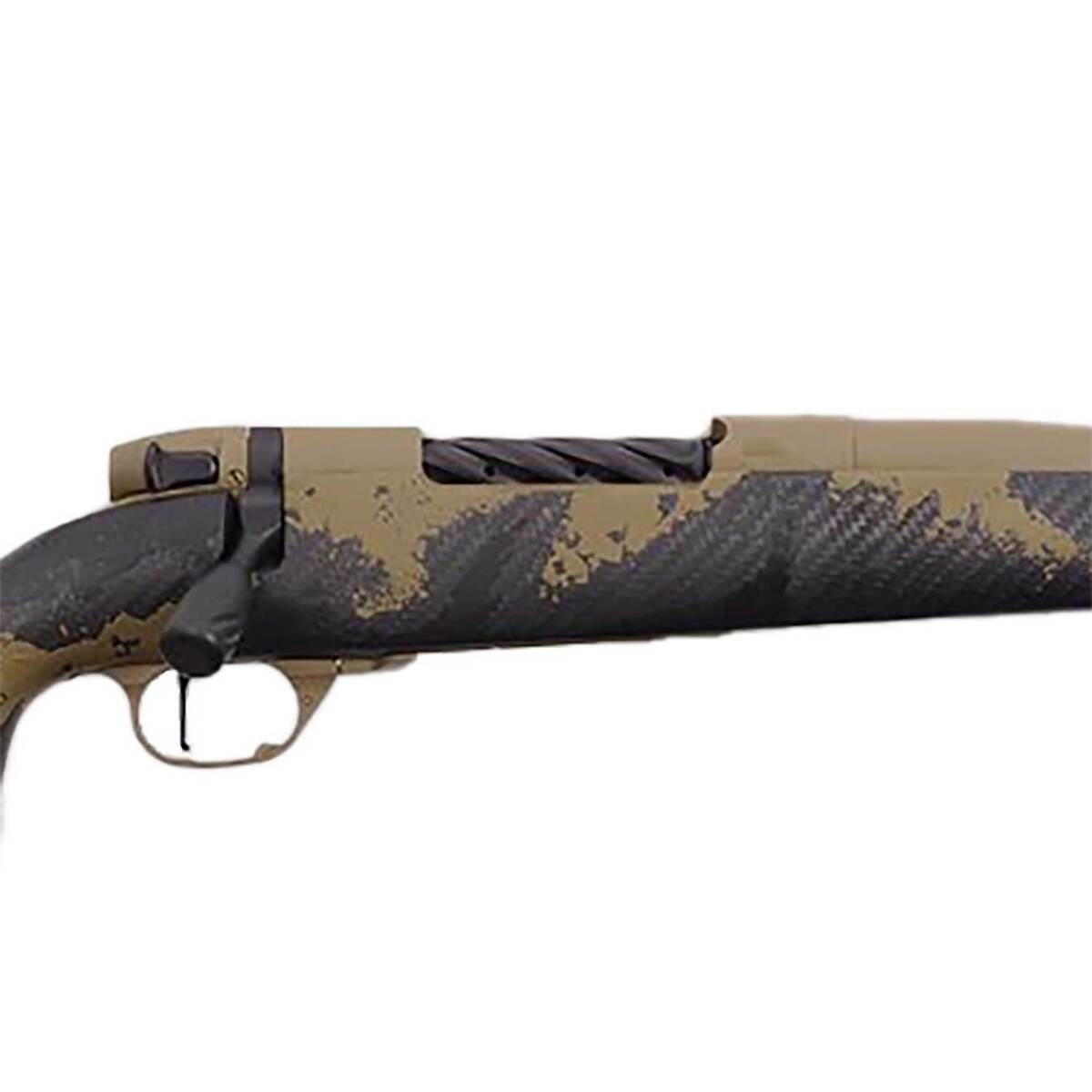Weatherby Mark V Apex Coyote Tan Cerakote Bolt Action Rifle - 308 Winchester - 22in - Camo Weatherby Mark V Apex Coyote Tan Cerakote Bolt Action Rifle - 308 Winchester - 22in - Camo