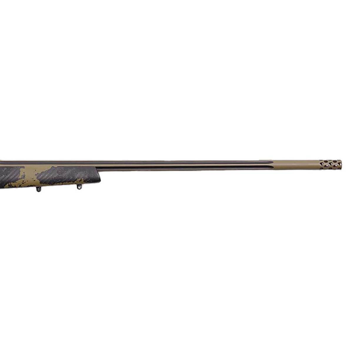 Weatherby Mark V Apex Coyote Tan Cerakote Bolt Action Rifle - 6.5 Weatherby RPM - 24in - Camo Weatherby Mark V Apex Coyote Tan Cerakote Bolt Action Rifle - 6.5 Weatherby RPM - 24in - Camo