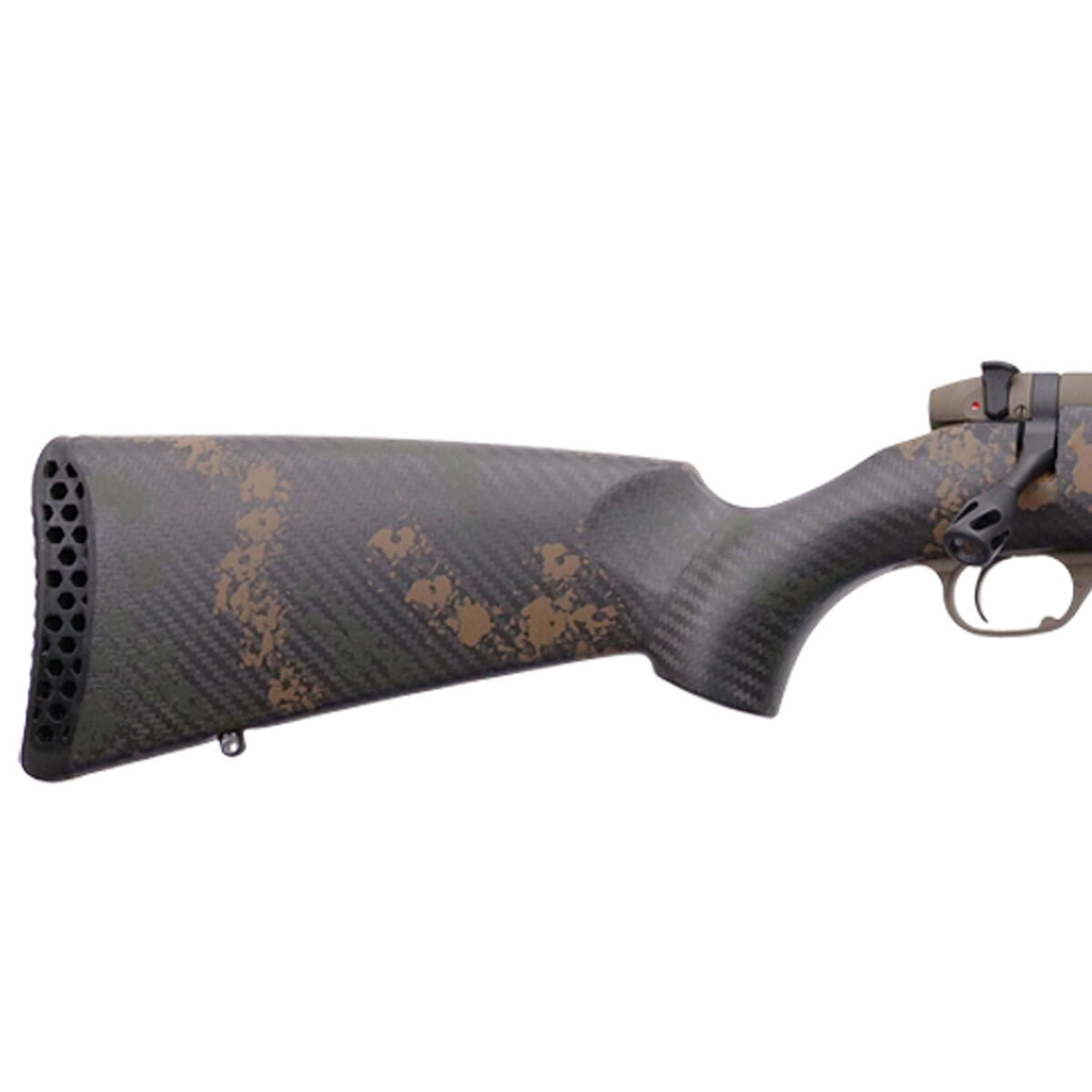 Weatherby Mark V Backcountry 2.0 Carbon Bolt Action Rifle – 257 Weatherby Magnum – 26in - Dark Green/Brown Sponge Camo Weatherby Mark V Backcountry 2.0 Carbon Bolt Action Rifle – 257 Weatherby Magnum – 26in - Dark Green/Brown Sponge Camo