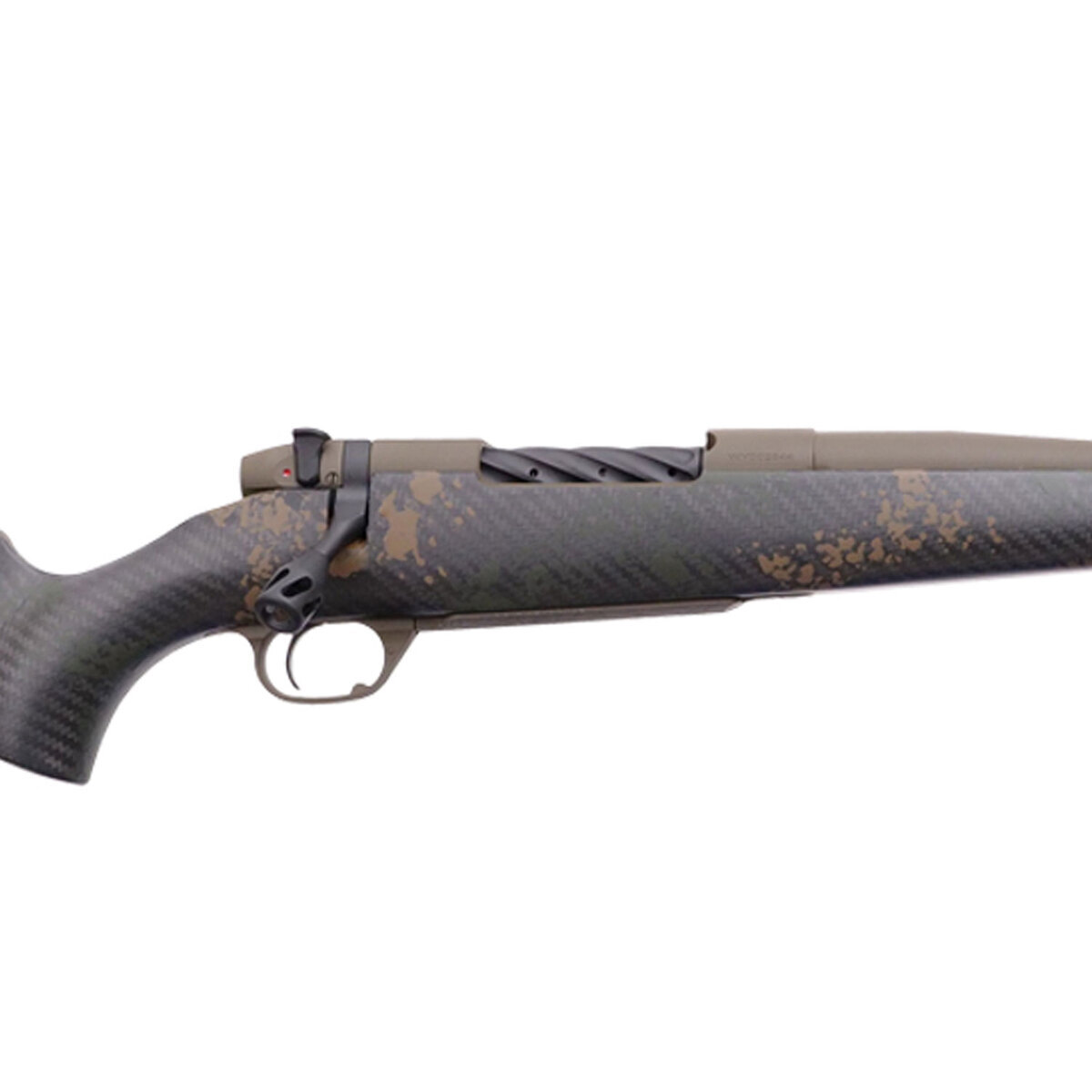 Weatherby Mark V Backcountry 2.0 Carbon Bolt Action Rifle – 257 Weatherby Magnum – 26in - Dark Green/Brown Sponge Camo Weatherby Mark V Backcountry 2.0 Carbon Bolt Action Rifle – 257 Weatherby Magnum – 26in - Dark Green/Brown Sponge Camo