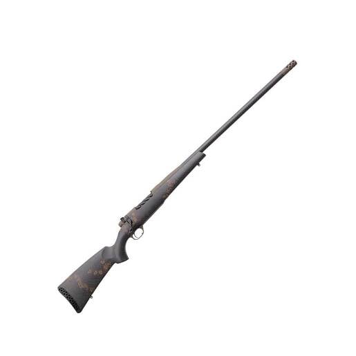 Weatherby Mark V Backcountry 2.0 Carbon Patriot Brown Dark Green/Brown Sponged Bolt Action Rifle - 6.5 Weatherby RPM - Brown image
