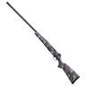 Weatherby Mark V Backcountry 2.0 Ti Carbon Graphite Black Cerakote Left Hand Bolt Action Rifle - 243 Winchester - 22in - Carbon fiber stock with Grey and White sponge