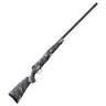 Weatherby Mark V Backcountry 2.0 Ti Carbon Graphite Black Cerakote Left Hand Bolt Action Rifle - 243 Winchester - 22in - Carbon fiber stock with Grey and White sponge