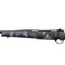 Weatherby Mark V Backcountry 2.0 Ti Carbon Graphite Black Cerakote Left Hand Bolt Action Rifle - 6.5 Creedmoor - 22in - Carbon fiber stock with Grey and White sponge Camo