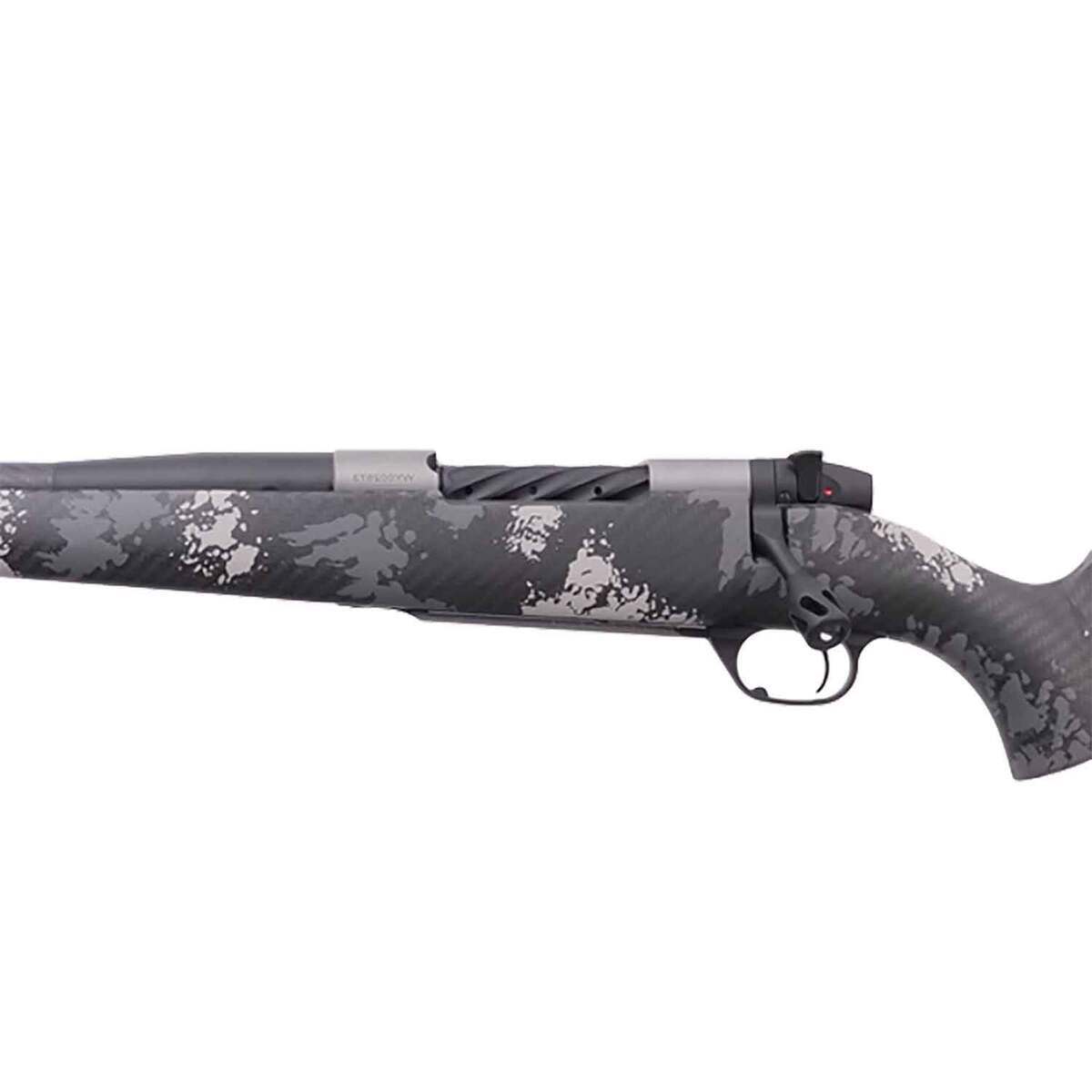 Weatherby Mark V Backcountry 2.0 Ti Carbon Graphite Black Left Hand Bolt Action Rifle - 257 Weatherby Magnum - 26in - Grey Weatherby Mark V Backcountry 2.0 Ti Carbon Graphite Black Left Hand Bolt Action Rifle - 257 Weatherby Magnum - 26in - Grey
