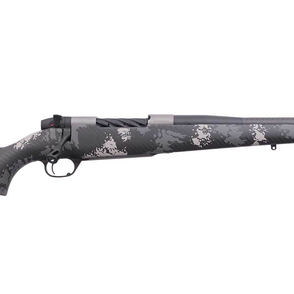 Weatherby Mark V Backcountry 2.0 TI Carbon Graphite Black Sponged Bolt Action Rifle - 6.5 Creedmoor - 22in - Grey Weatherby Mark V Backcountry 2.0 TI Carbon Graphite Black Sponged Bolt Action Rifle - 6.5 Creedmoor - 22in - Grey