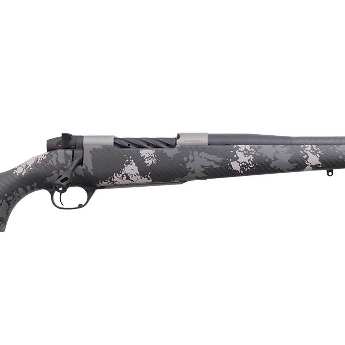 Weatherby Mark V Backcountry 2.0 TI Carbon Graphite Black Sponged Bolt Action Rifle - 6.5 Weatherby RPM - 24in - Grey Weatherby Mark V Backcountry 2.0 TI Carbon Graphite Black Sponged Bolt Action Rifle - 6.5 Weatherby RPM - 24in - Grey