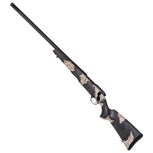 Weatherby Mark V Backcountry Guide 280 Ackley Improved BSF Carbon/Graphite Black Cerakote/Backpack Camo Left Hand Bolt Action Rifle - 24in - Camo - Weatherby