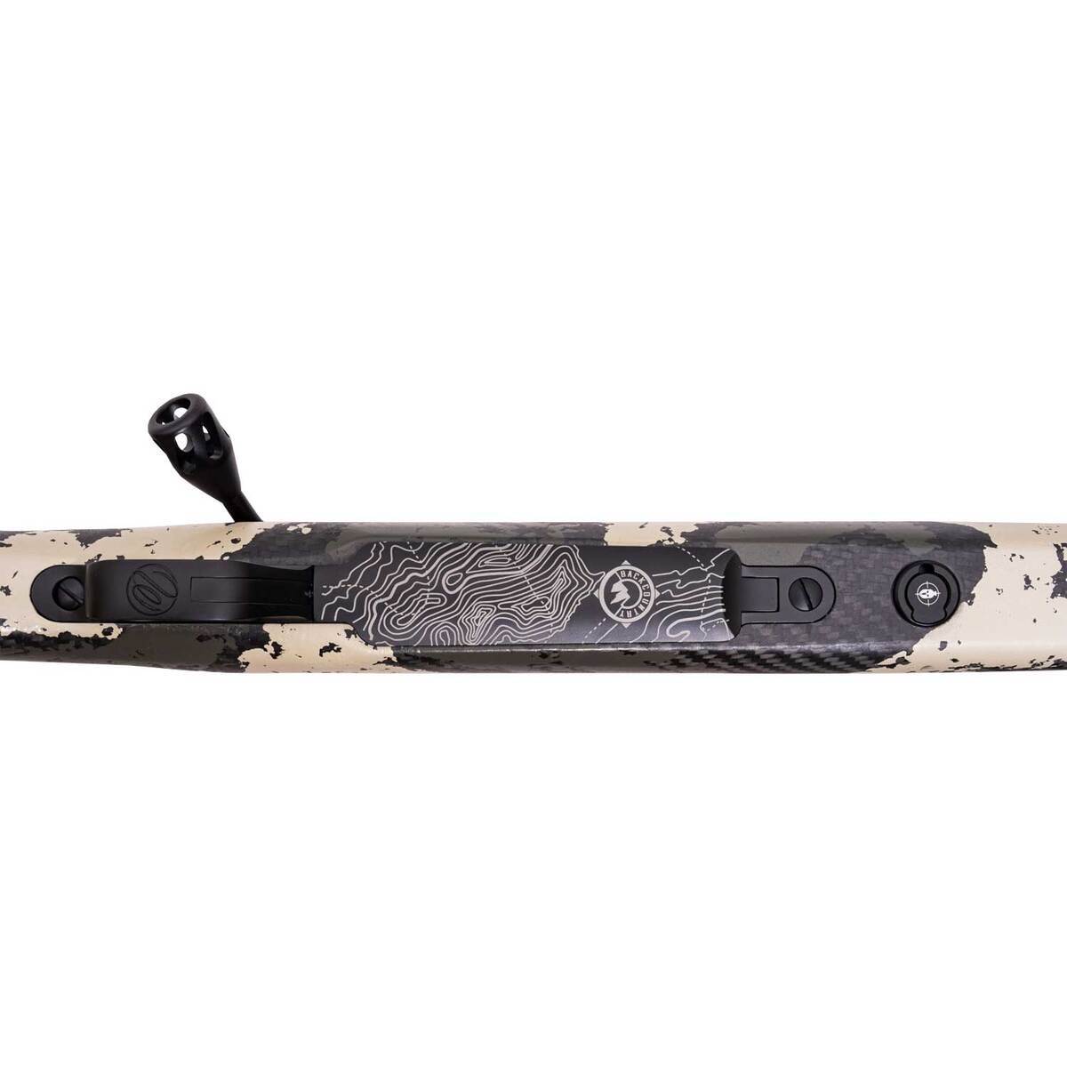 Weatherby Mark V Backcountry Guide 308 Winchester BSF Carbon/Graphite Black Cerakote/Backpack Camo Bolt Action Rifle - 22in - Camo Weatherby Mark V Backcountry Guide 308 Winchester BSF Carbon/Graphite Black Cerakote/Backpack Camo Bolt Action Rifle - 22in - Camo