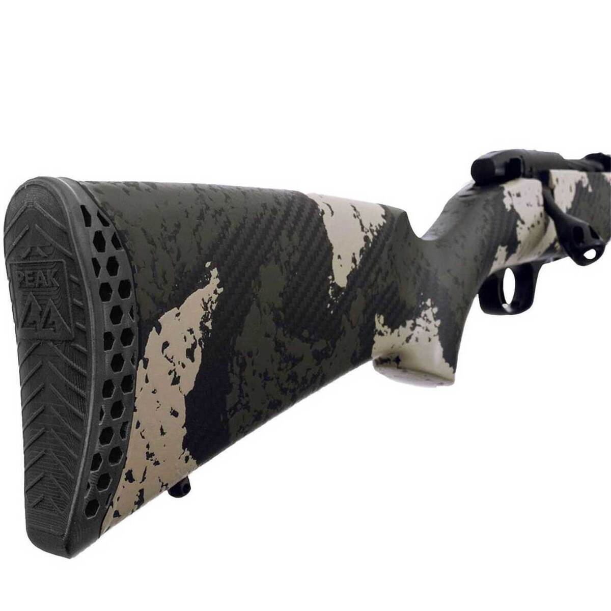 Weatherby Mark V Backcountry Guide 7mm PRC BSF Carbon/Graphite Black Cerakote/Backpack Camo Bolt Action Rifle - 22in - Camo Weatherby Mark V Backcountry Guide 7mm PRC BSF Carbon/Graphite Black Cerakote/Backpack Camo Bolt Action Rifle - 22in - Camo