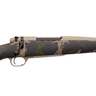 Weatherby Mark V Backcountry Left Hand McMillan Tan Bolt Action Rifle - 257 Weatherby Magnum - 26in - Carbon Fiber With Green & Tan Sponge Patterns