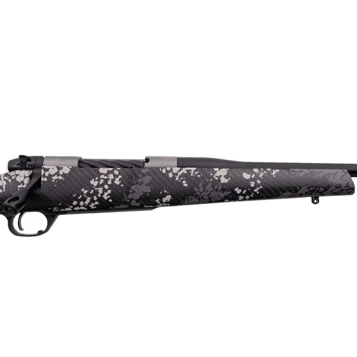 Weatherby Mark V Backcountry Ti 2.0 338 Weatherby RPM Graphite Black Cerakote Bolt Action Rifle - 20in - Camo Weatherby Mark V Backcountry Ti 2.0 338 Weatherby RPM Graphite Black Cerakote Bolt Action Rifle - 20in - Camo