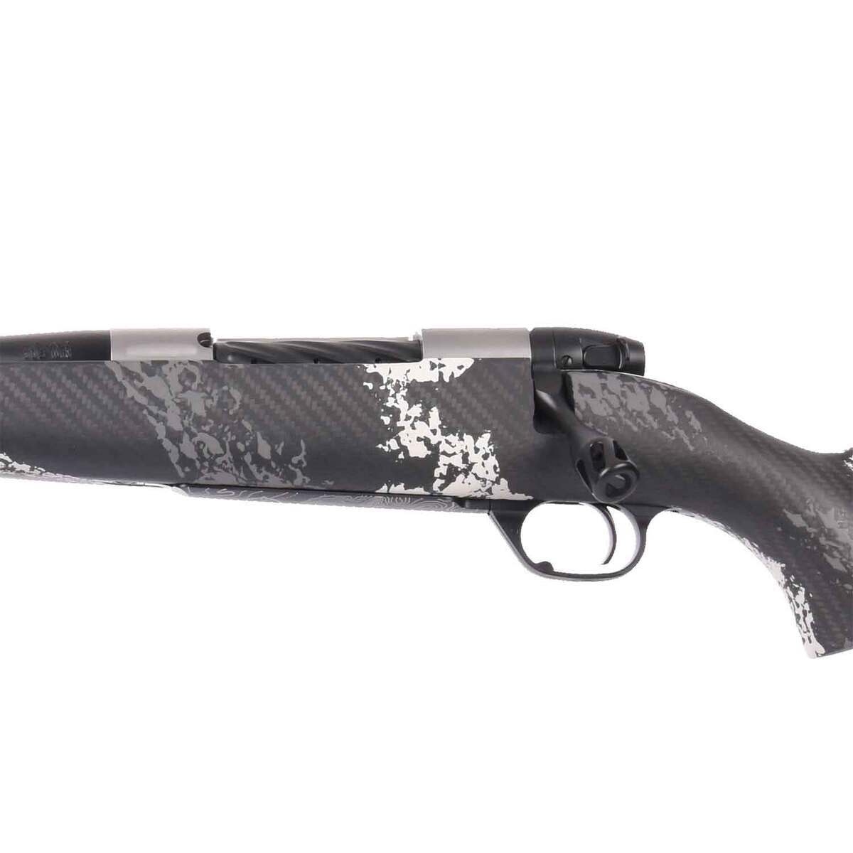 Weatherby Mark V Backcountry Ti 2.0 Graphite Black Cerakote Left Hand Bolt Action Rifle - 243 Winchester - 24in - Camo Weatherby Mark V Backcountry Ti 2.0 Graphite Black Cerakote Left Hand Bolt Action Rifle - 243 Winchester - 24in - Camo