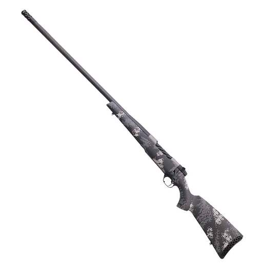 Weatherby Mark V Backcountry Ti 338 Weatherby RPM Carbon Graphite Black Cerakote Left Hand Bolt Action Rifle - 22in - Camo image