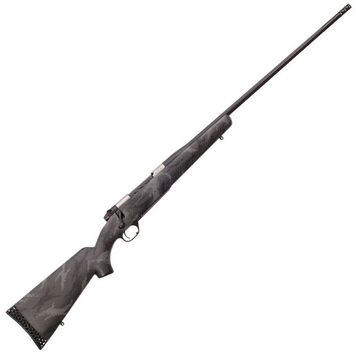 Weatherby Mark V Backcountry Ti Graphite Black Bolt Action Rifle - 257 Weatherby Magnum - Carbon Fiber With Gray Sponge Patterns image