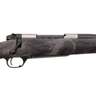 Weatherby Mark V Backcountry Ti Graphite Black Bolt Action Rifle - 300 Weatherby Magnum - Carbon Fiber With Gray Sponge Patterns