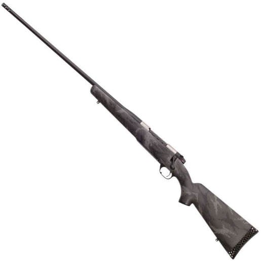 Weatherby Mark V Backcountry Ti Stainless Left Hand Bolt Action Rifle - 257 Weatherby Magnum - 26in - Carbon Fiber With Gray Sponge Patterns image