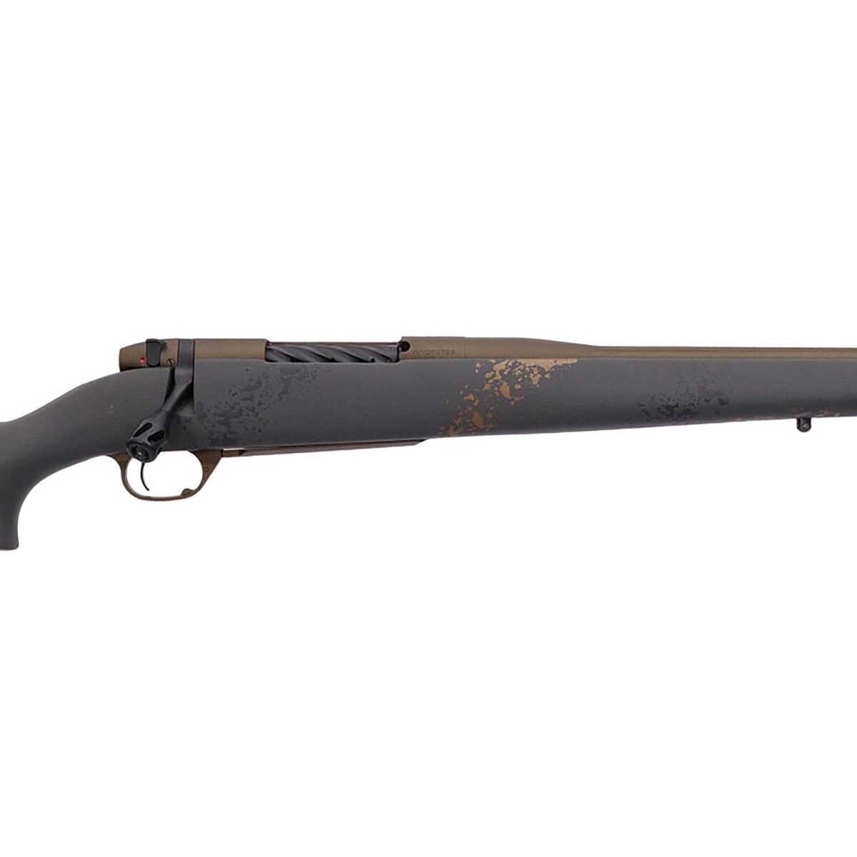 Weatherby Mark V Camilla Ultra Lightweight Midnight Bronze Cerakote Black Smoke Gold Sponged Bolt Action Rifle - 240 Weatherby Magnum - 24in - Black Weatherby Mark V Camilla Ultra Lightweight Midnight Bronze Cerakote Black Smoke Gold Sponged Bolt Action Rifle - 240 Weatherby Magnum - 24in - Black