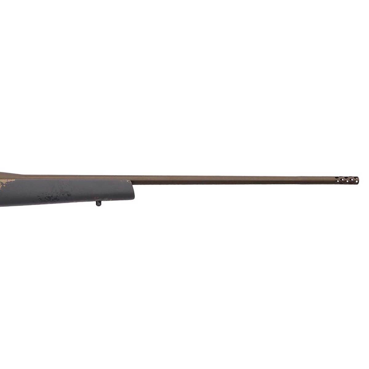 Weatherby Mark V Camilla Ultra Lightweight Midnight Bronze Cerakote Black Smoke Gold Sponged Bolt Action Rifle - 240 Weatherby Magnum - 24in - Black Weatherby Mark V Camilla Ultra Lightweight Midnight Bronze Cerakote Black Smoke Gold Sponged Bolt Action Rifle - 240 Weatherby Magnum - 24in - Black