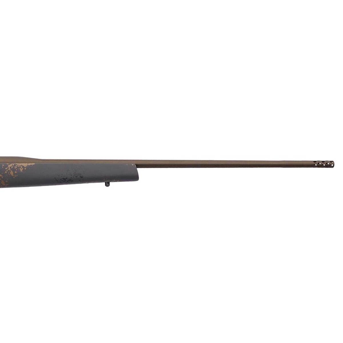 Weatherby Mark V Camilla Ultra Lightweight Midnight Bronze Cerakote Black Smoke Gold Sponged Bolt Action Rifle - 280 Ackley Improved - 24in - Black Weatherby Mark V Camilla Ultra Lightweight Midnight Bronze Cerakote Black Smoke Gold Sponged Bolt Action Rifle - 280 Ackley Improved - 24in - Black