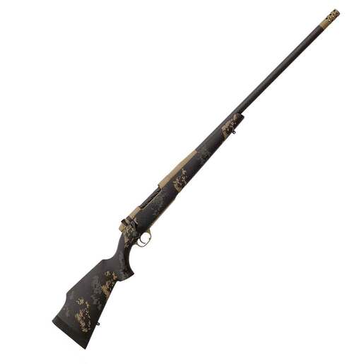 Weatherby Mark V Carbonmark 338 Weatherby RPM Flat Dark Earth Cerakote Bolt Action Rifle - 26in - Camo image